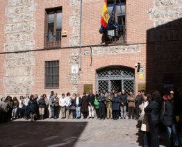 Minuto de silencio del personal de la FEMP.